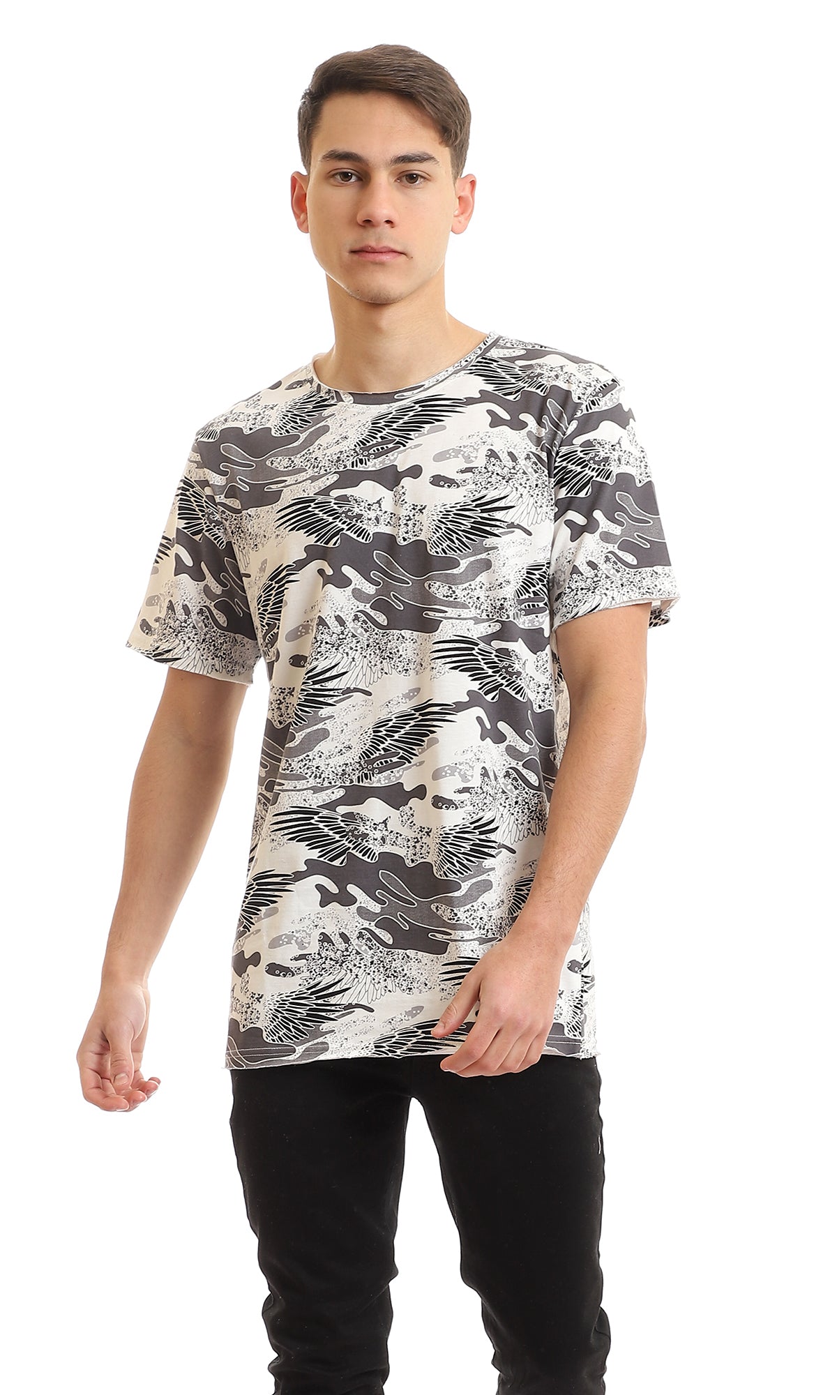 T-shirt à manches courtes pour hommes 97176