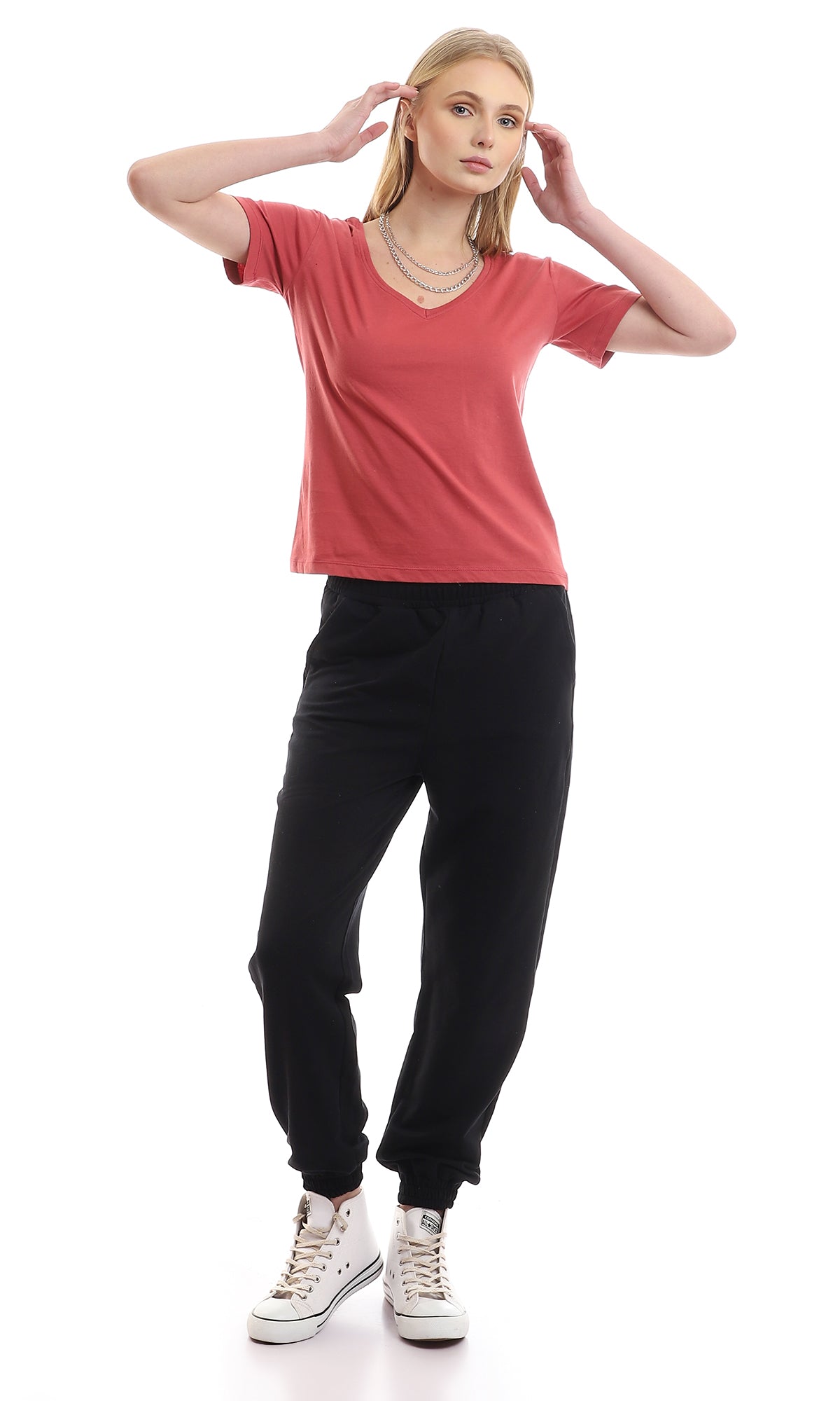 T-shirt à manches courtes pour femmes 97263