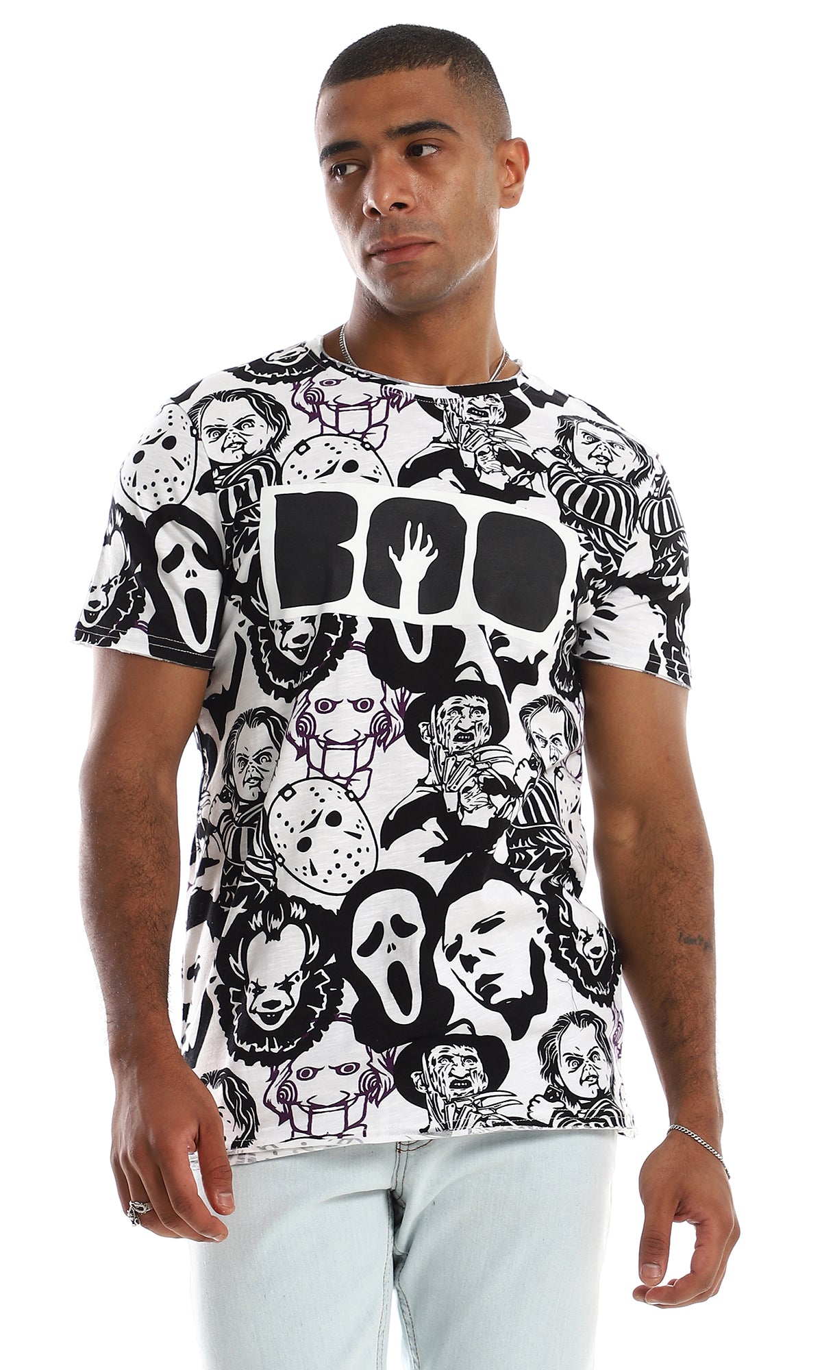 T-shirt à manches courtes pour hommes 97361