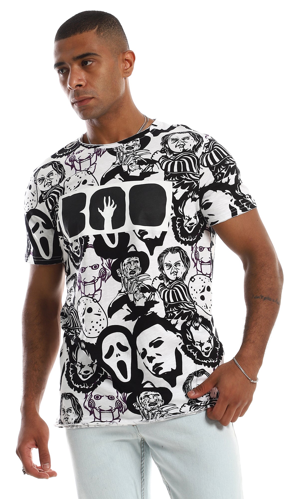 T-shirt à manches courtes pour hommes 97361