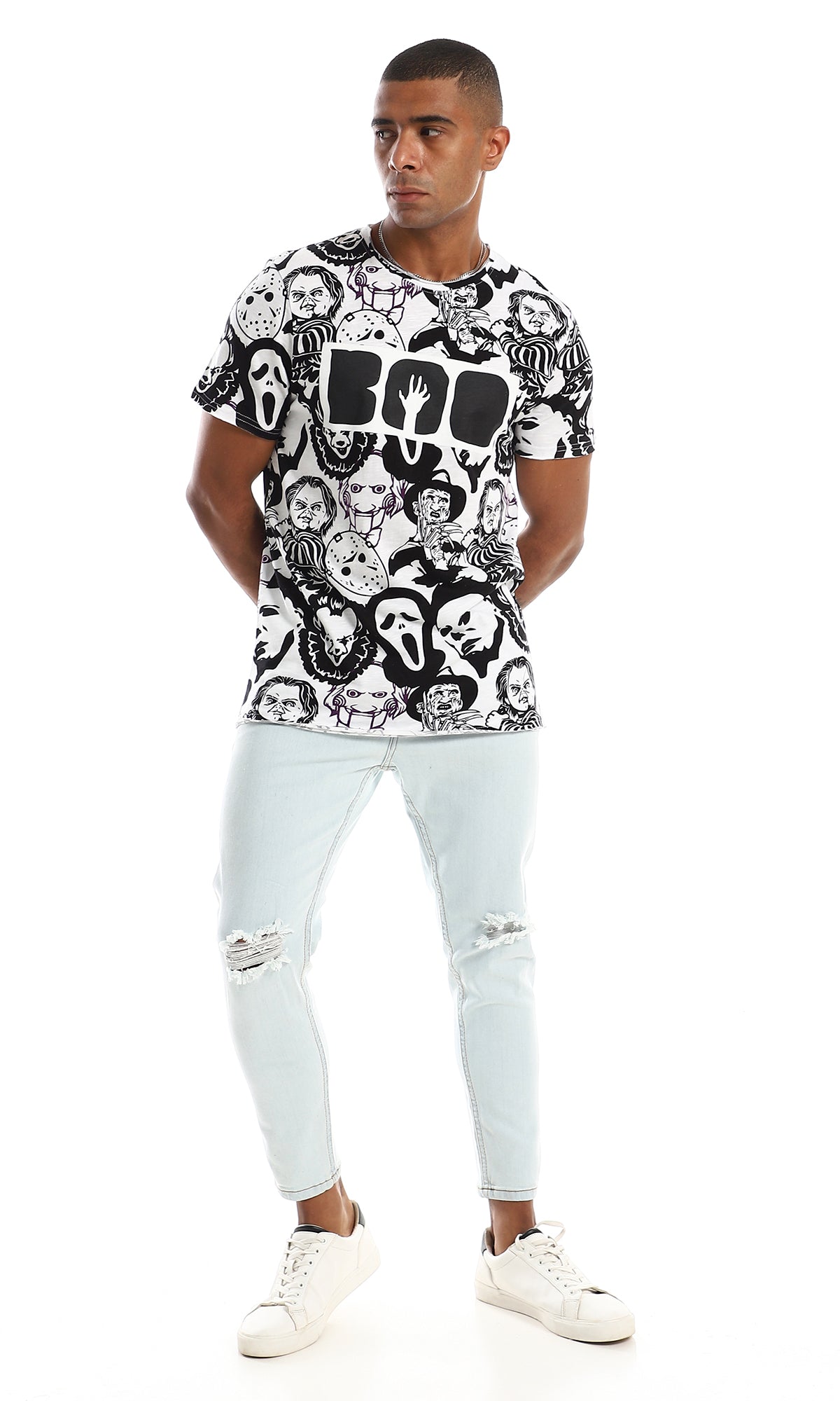 T-shirt à manches courtes pour hommes 97361