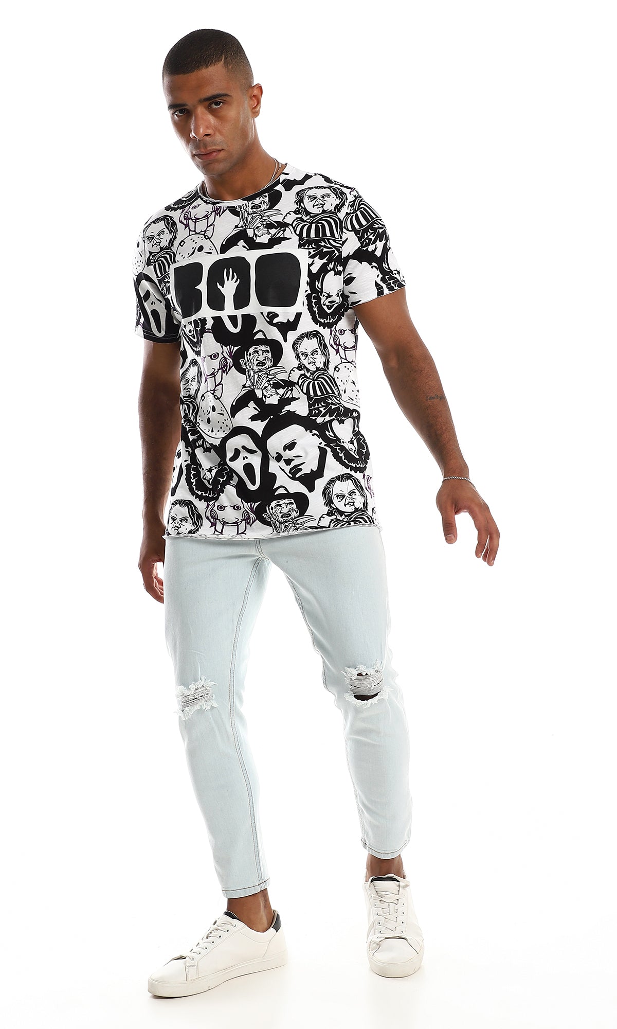 T-shirt à manches courtes pour hommes 97361