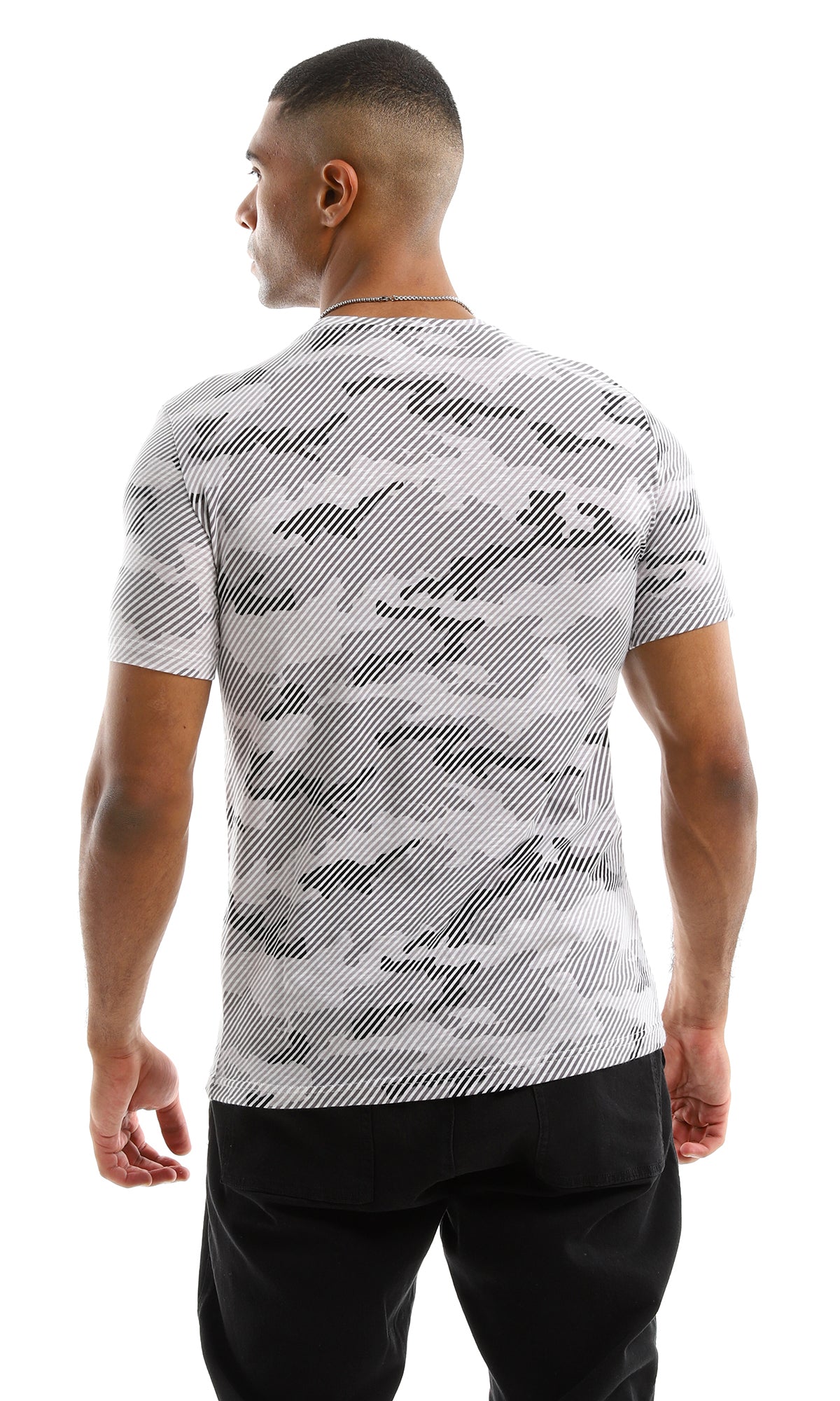 T-shirt 97369 hommes à manches courtes