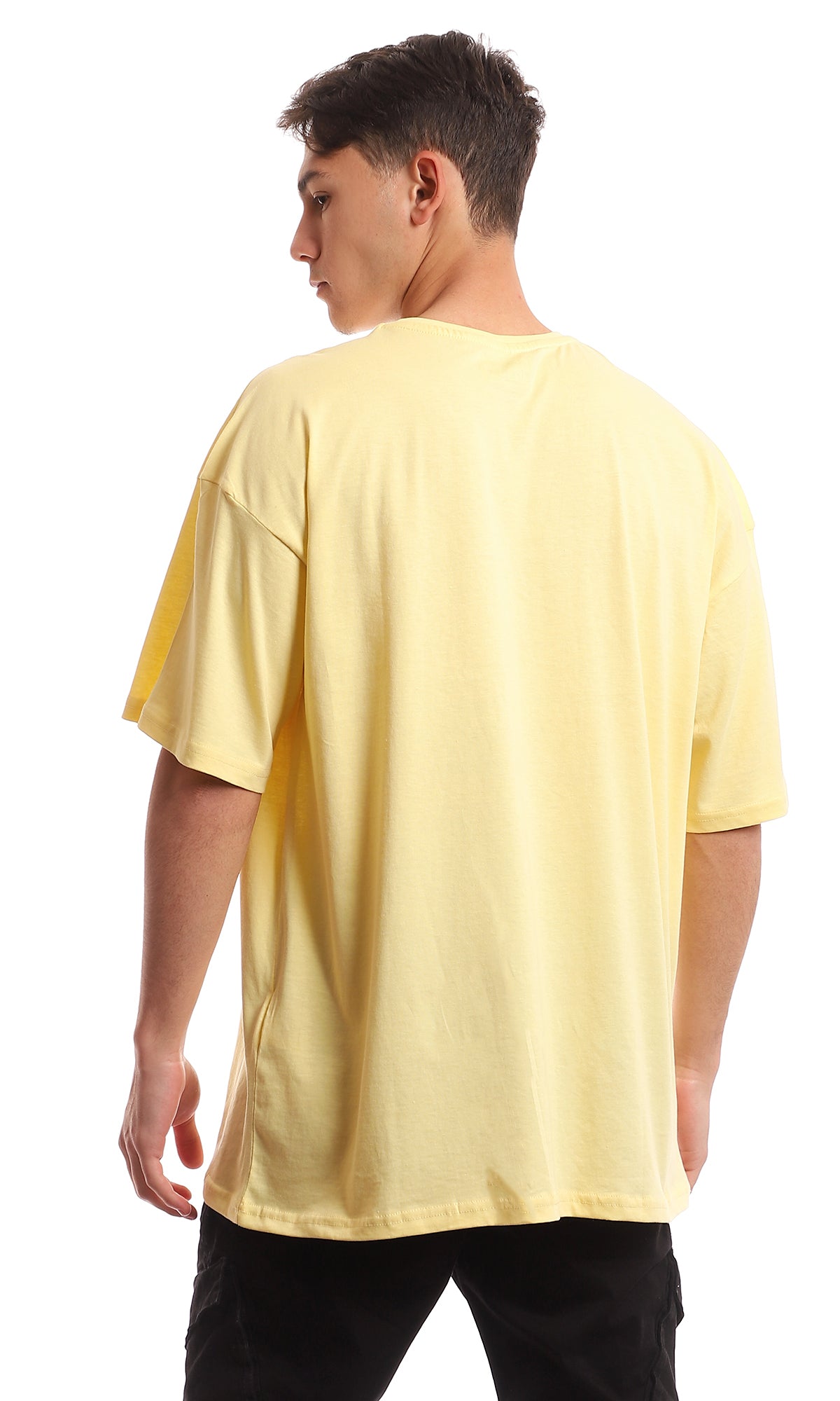 Pale Yellow New Tokyo Graphic T-Shirt - 97378