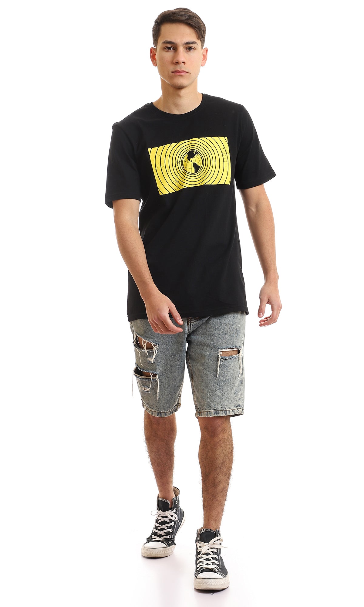 T-shirt 97398 hommes à manches courtes