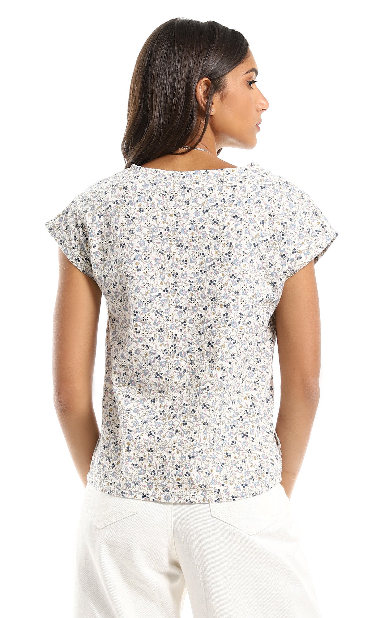 97607 Chemise à manches courtes pour femmes