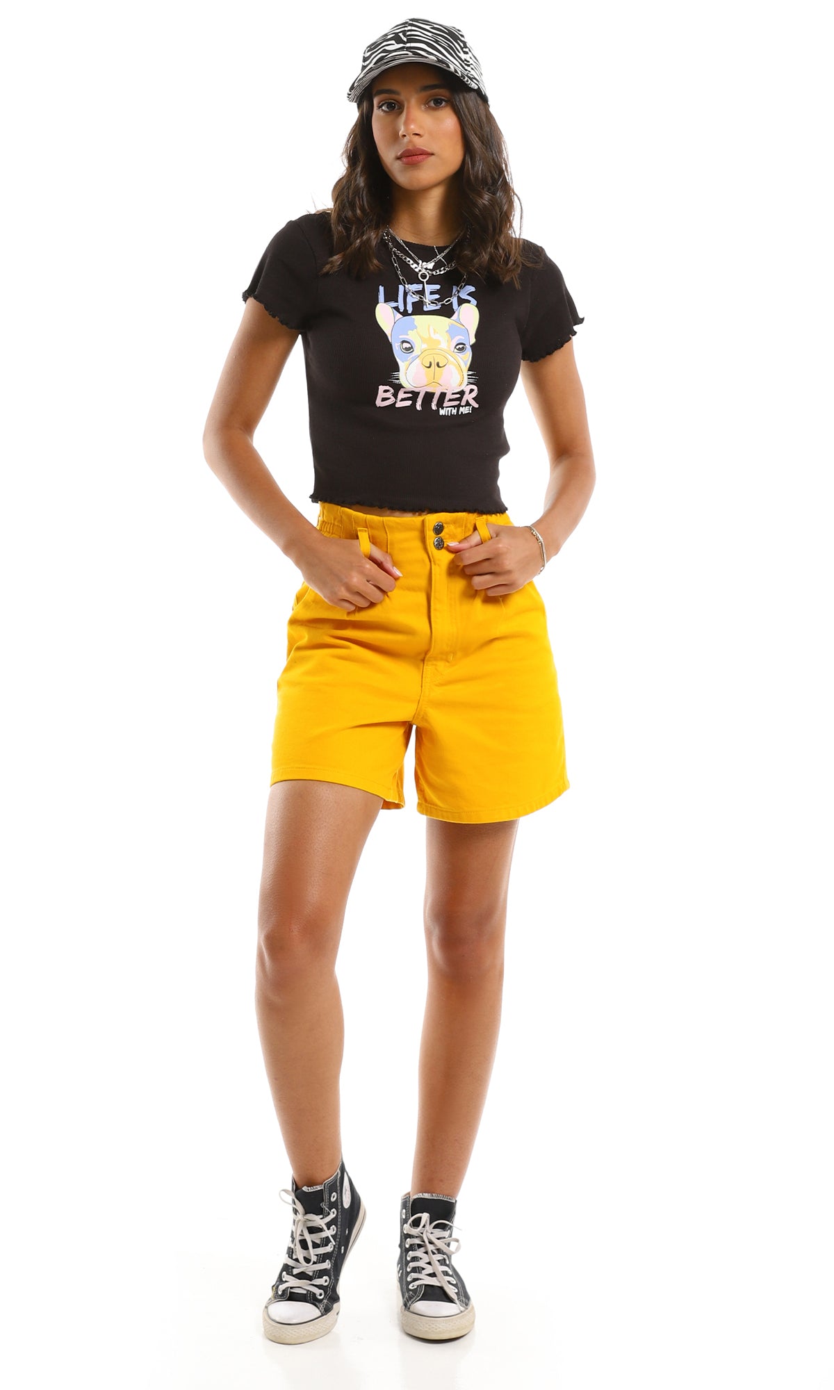 T-shirt à manches courtes pour femmes 97628