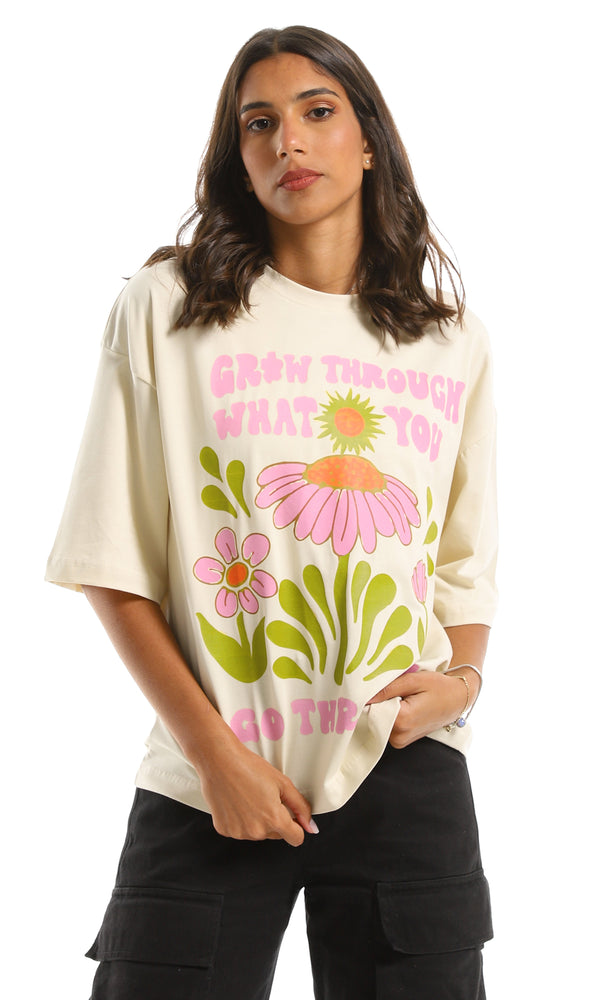 97762-grow-through-what-you-go-through-printed-summer-tee-beige-women-short-sleeve-t-shirt