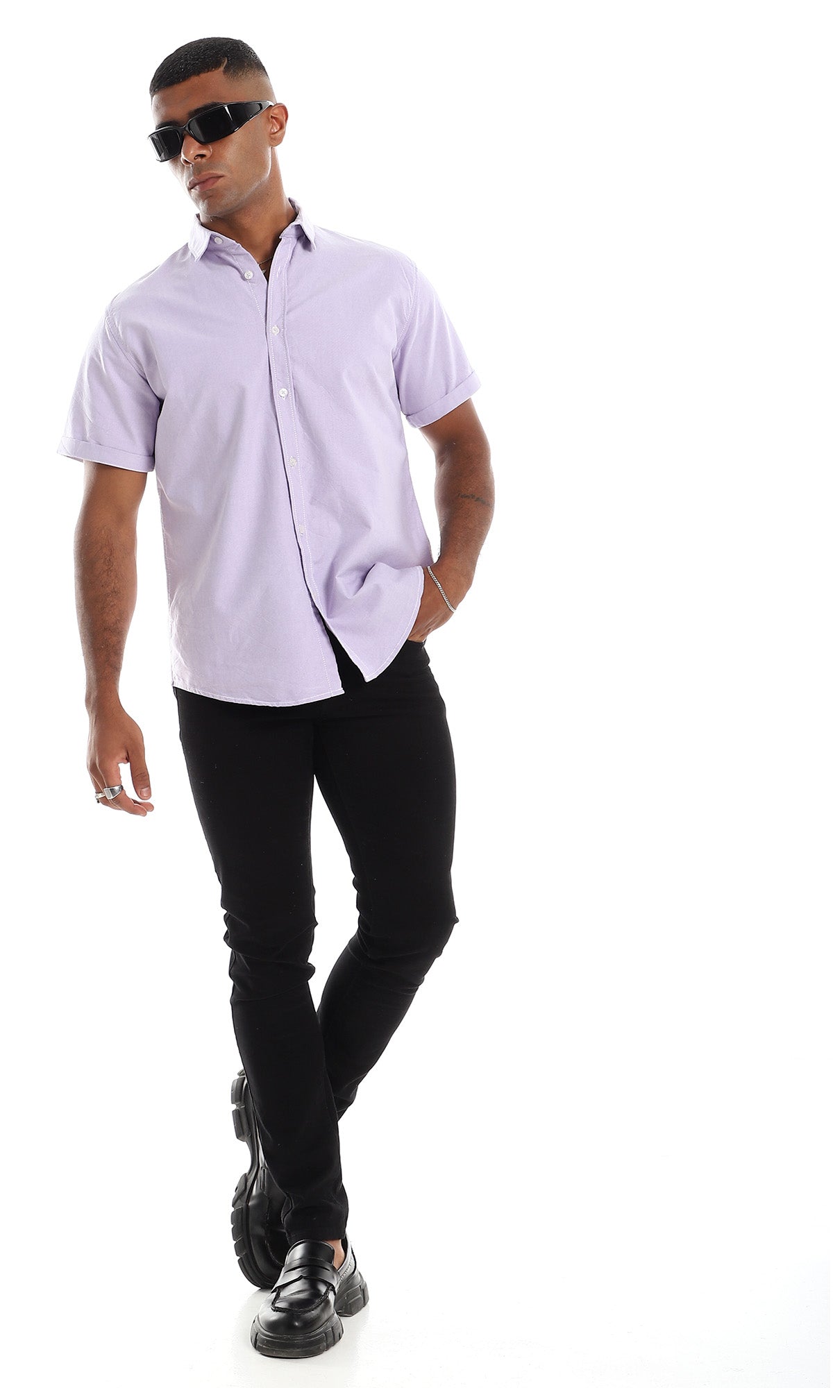 97851 Männer Kurzarm-Hemd