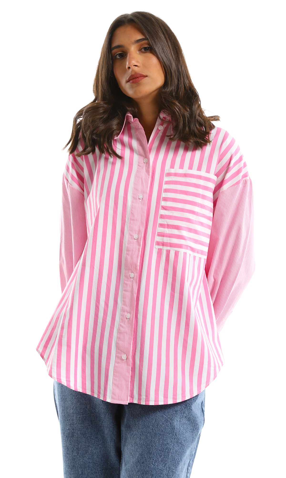 97970 Femmes Chemise à manches longues