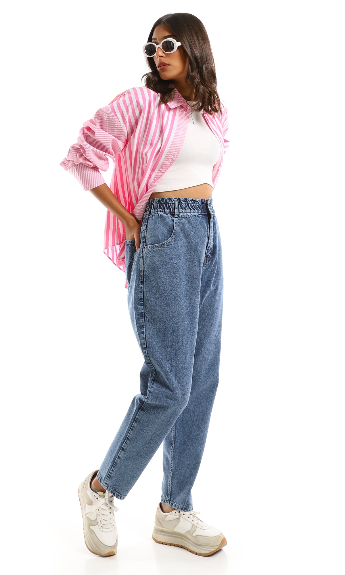 97970 Femmes Chemise à manches longues