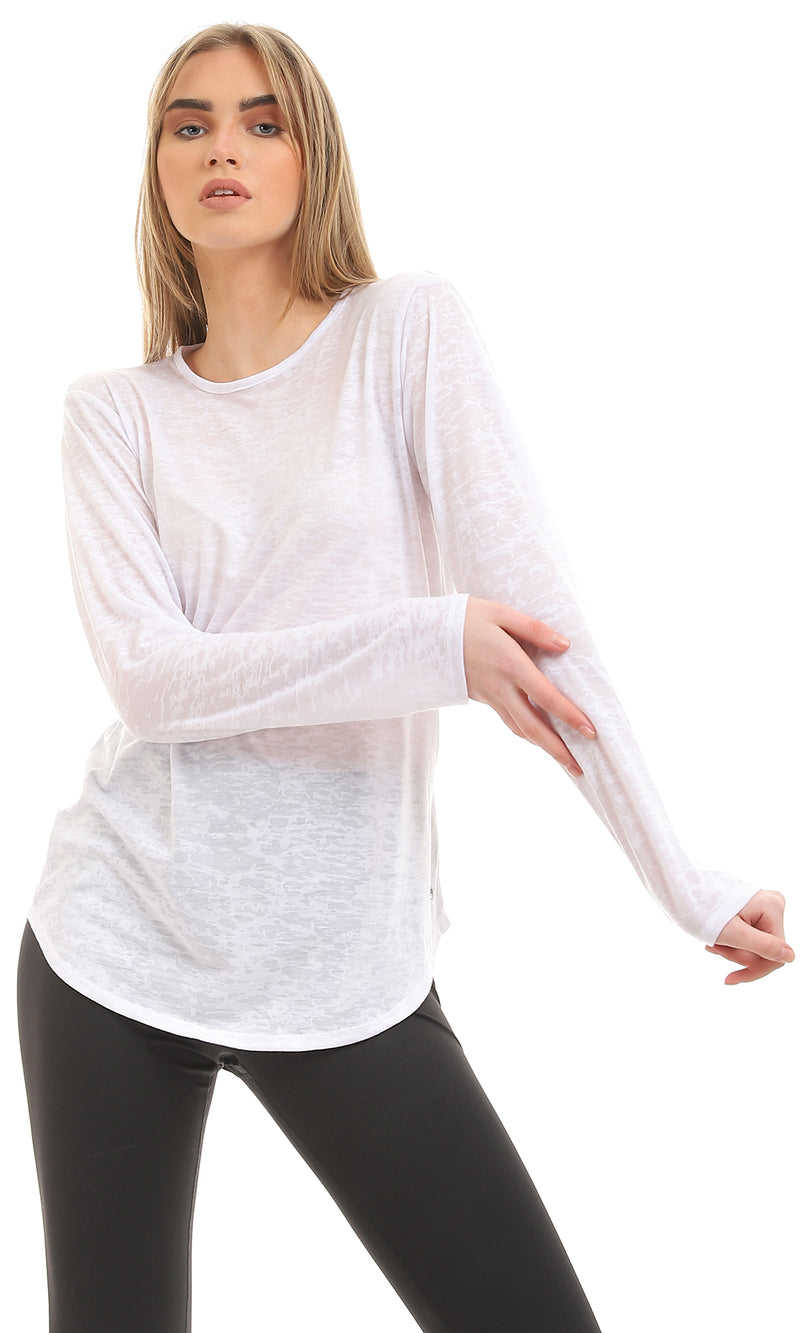 98100 Frauen Langarm T-Shirt