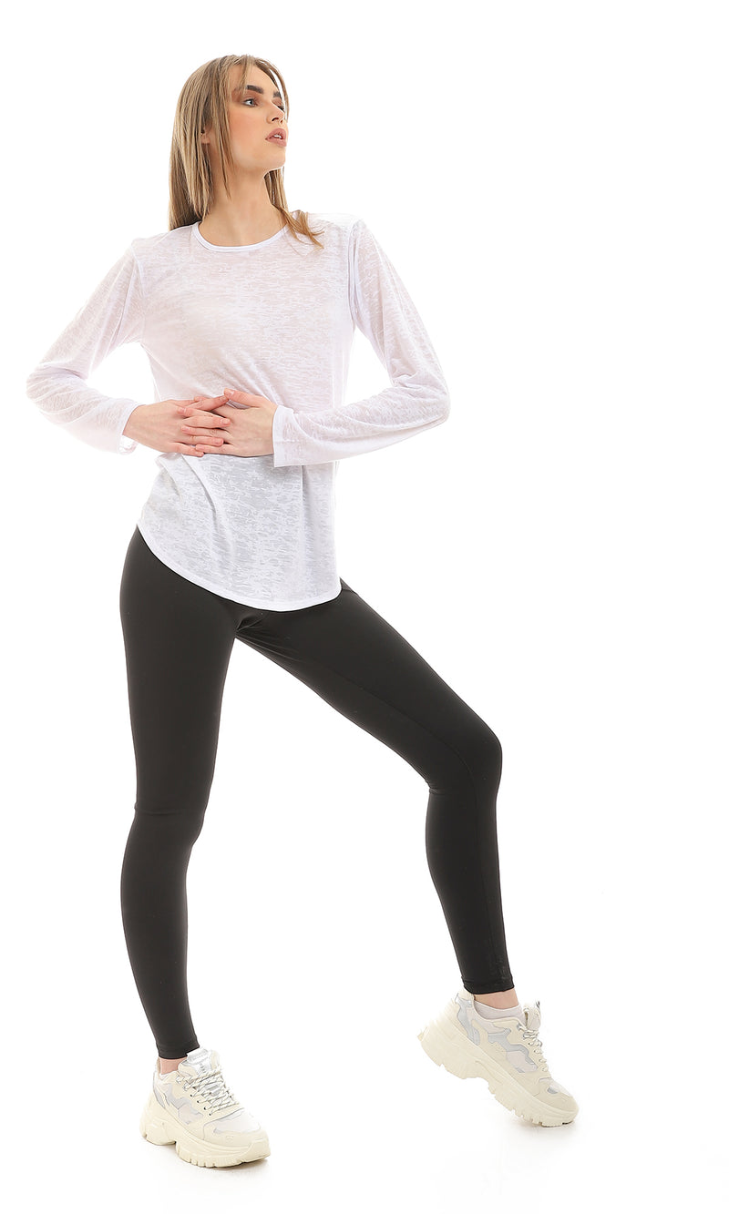 98100 Frauen Langarm T-Shirt