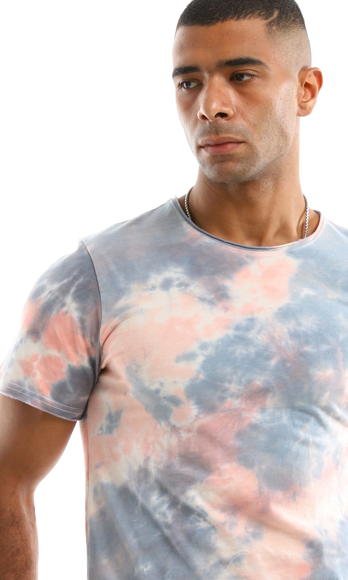 98276 Casual Tie Dye Summer Multicolour Tee