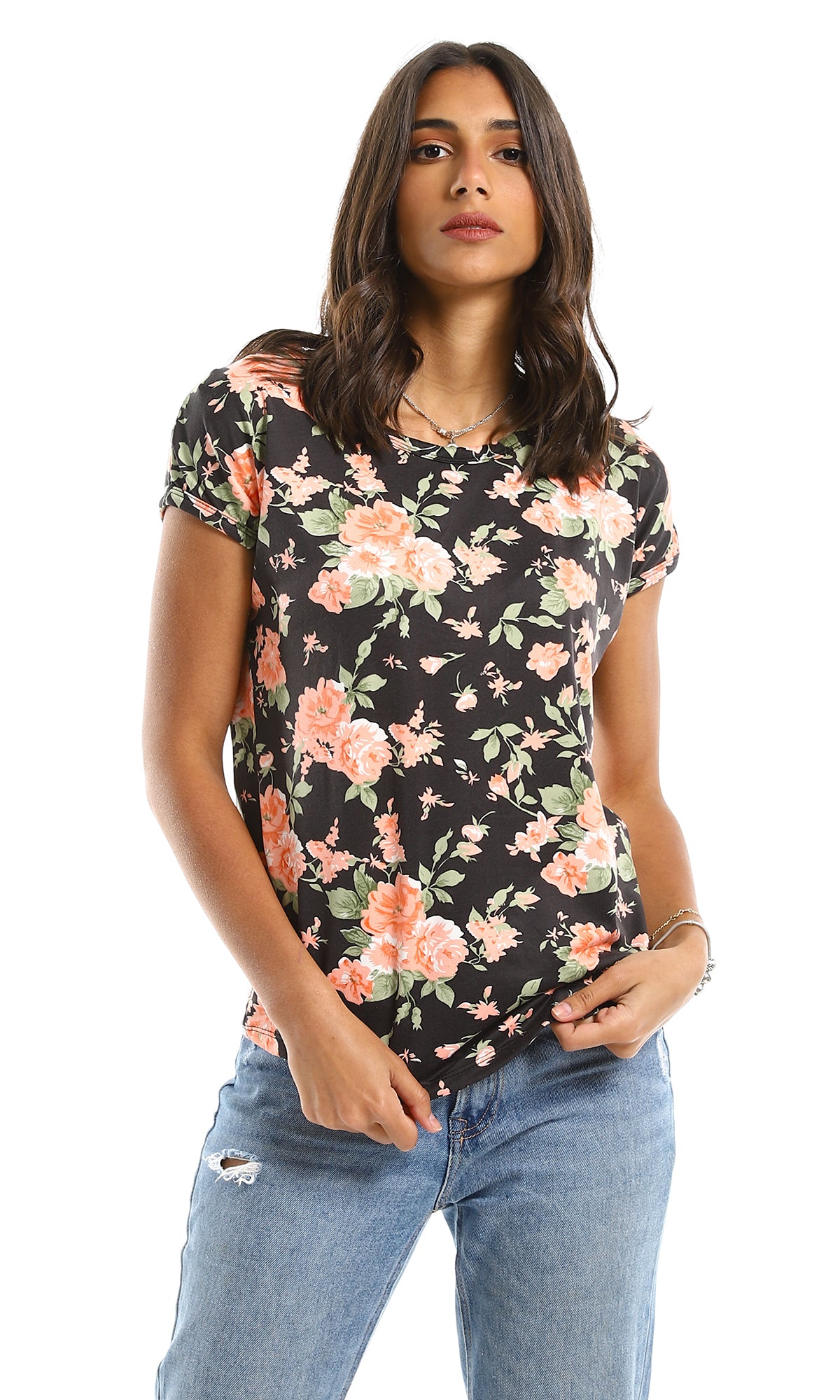 T-shirt à manches courtes pour femmes 98821
