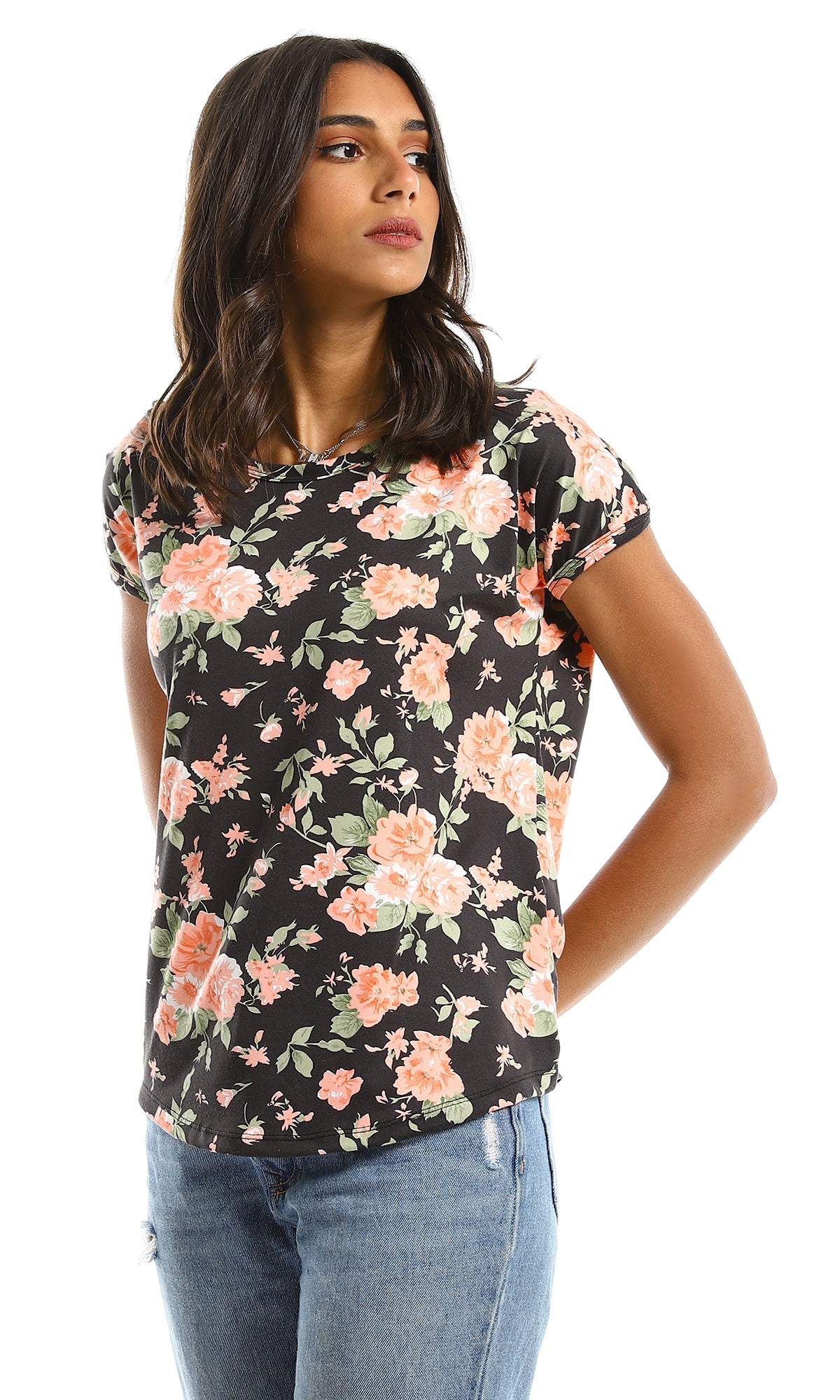 T-shirt à manches courtes pour femmes 98821