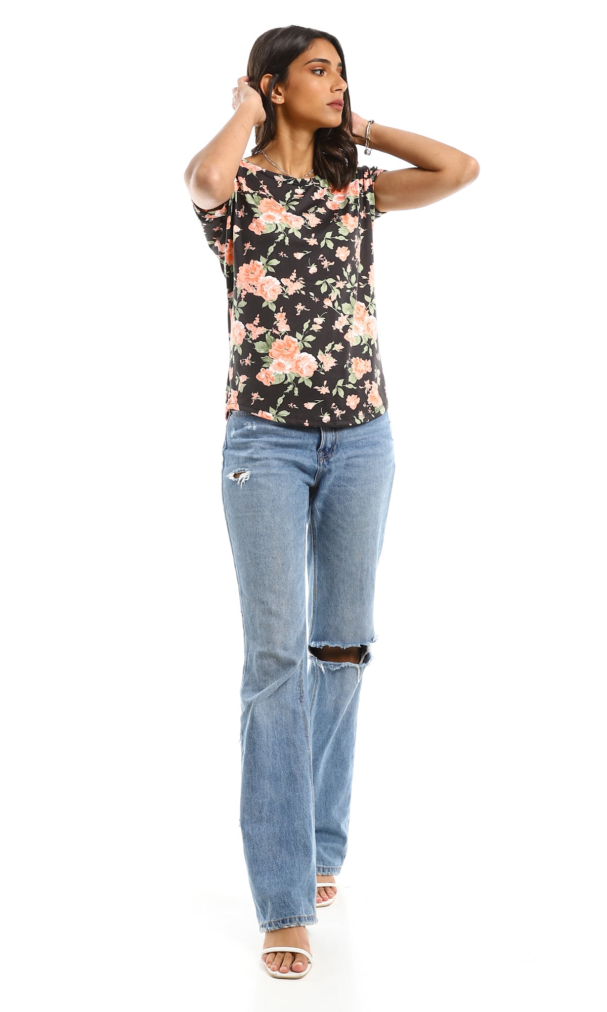 T-shirt à manches courtes pour femmes 98821