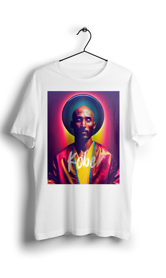 Kobe Bryant nba legends - Digital Graphics Basic T-shirt white