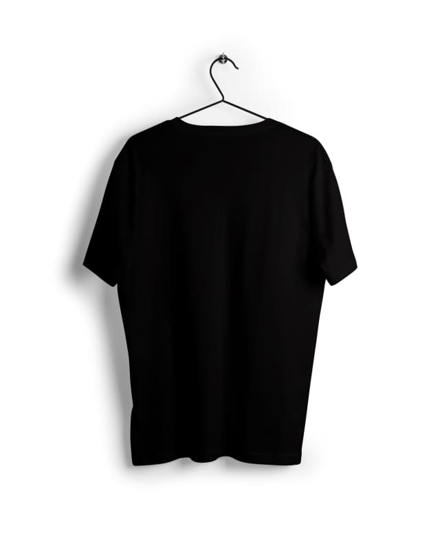 Anti Influencer club Girls- Digital Graphics Basic T-shirt Black - POD