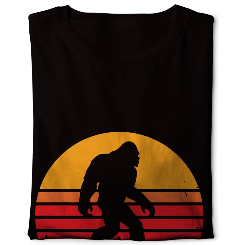 Bigfoot Hide and Seek World Champion Digital Graphics Basic T-shirt black - POD