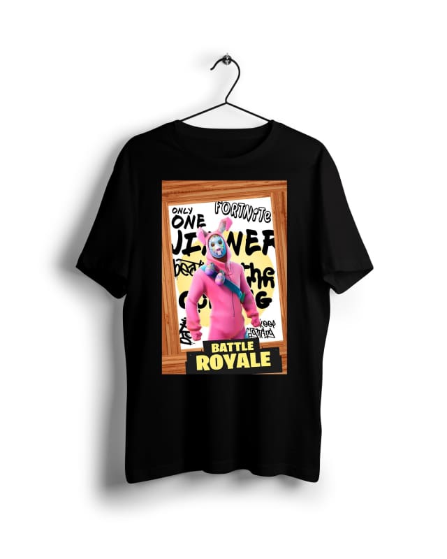 Fortnite Pink- Digital Graphics Basic T-shirt black - NAV
