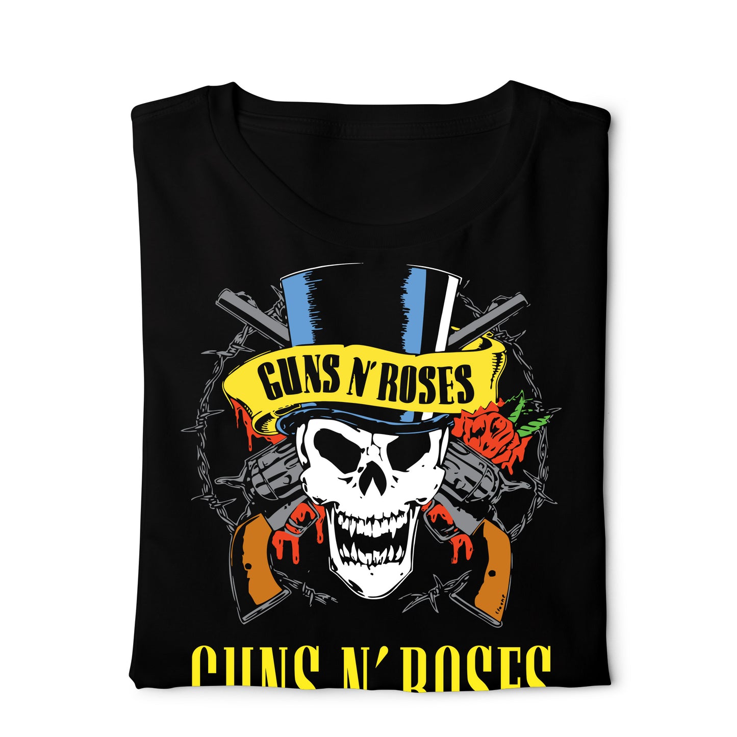 Guns N Roses - Digital Graphics Basic T-shirt Black