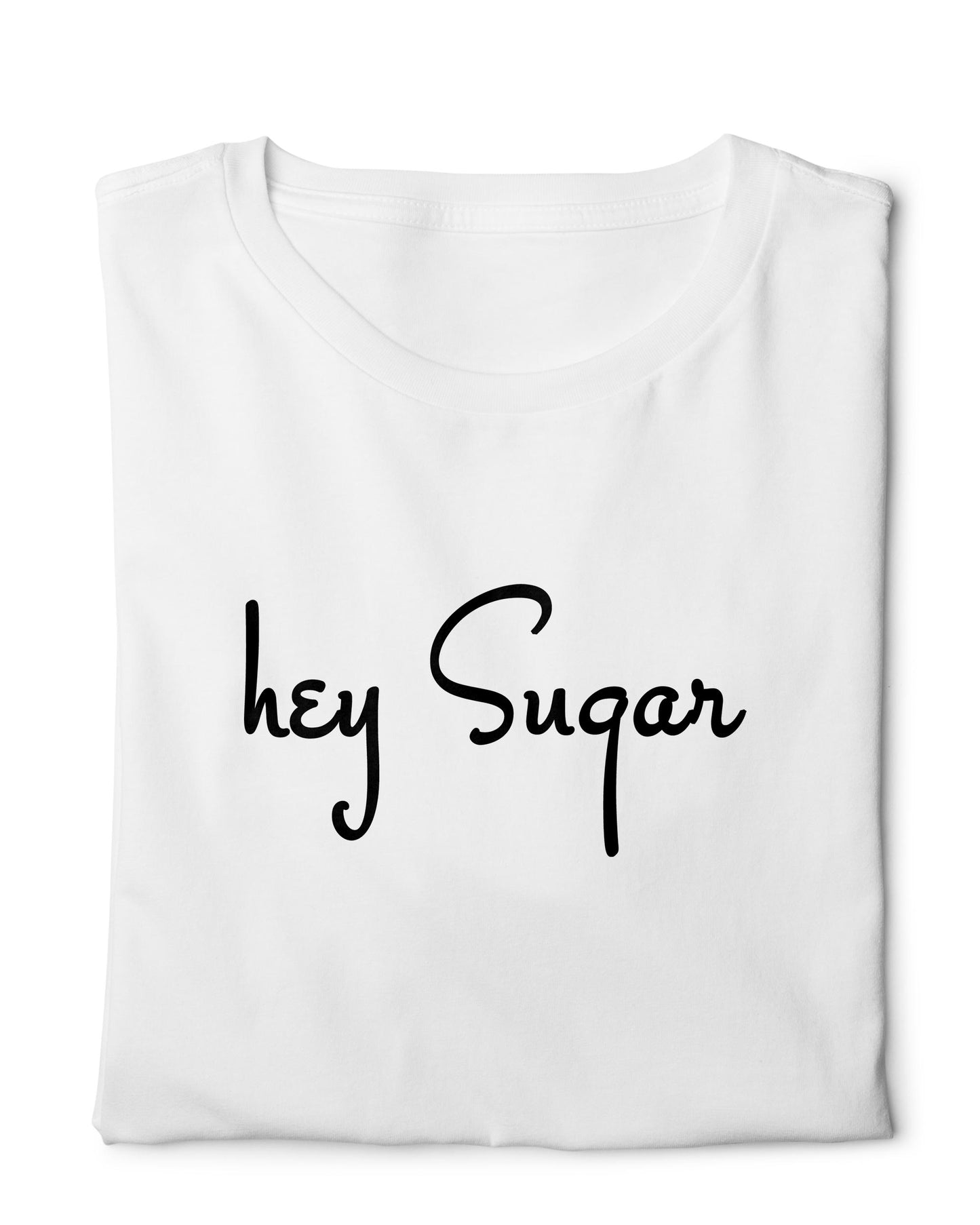 Hey Sugar - Digital Graphics Basic T-shirt White - Ravin 