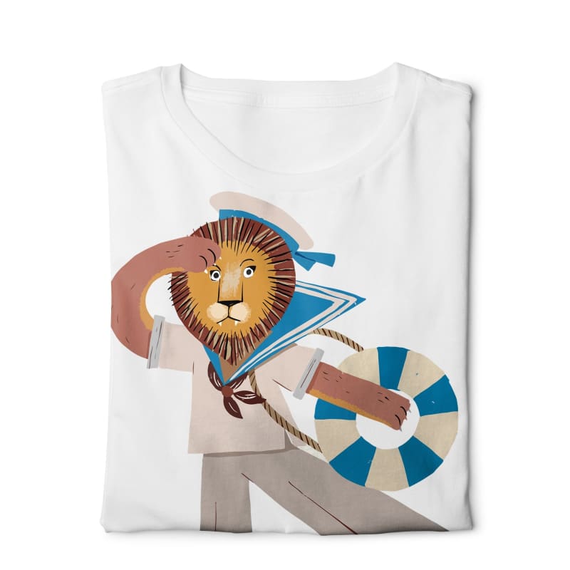 Horoscope Leo- Digital Graphics Basic T-shirt White - POD