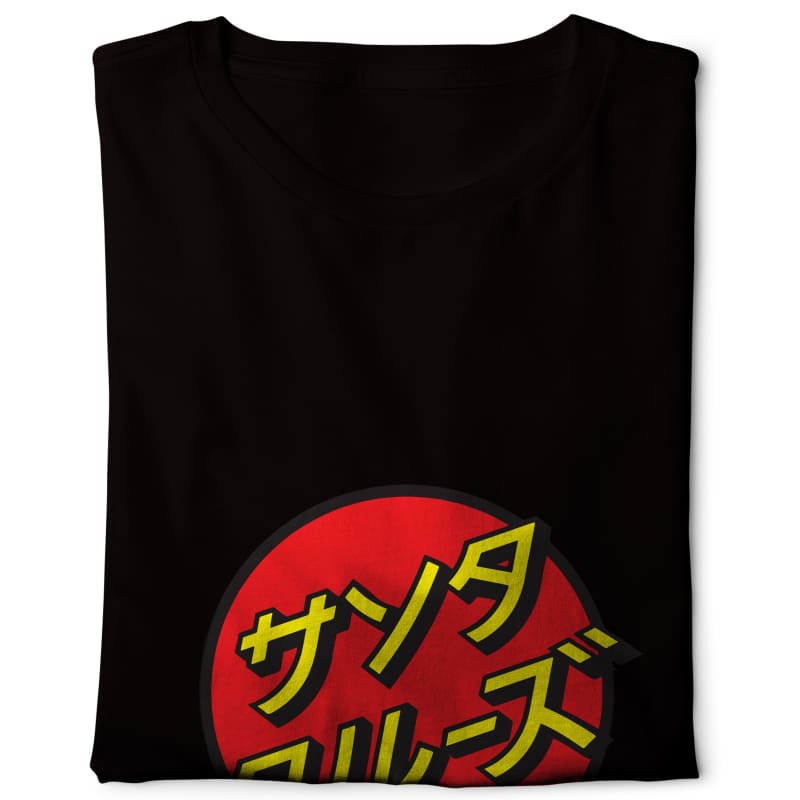 Japanese Santa Cruz - Digital Graphics Basic T-shirt black - NAV