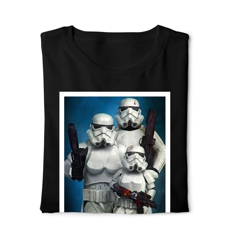La Familia Star Wars - Digital Graphics Basic T-shirt Black - POD
