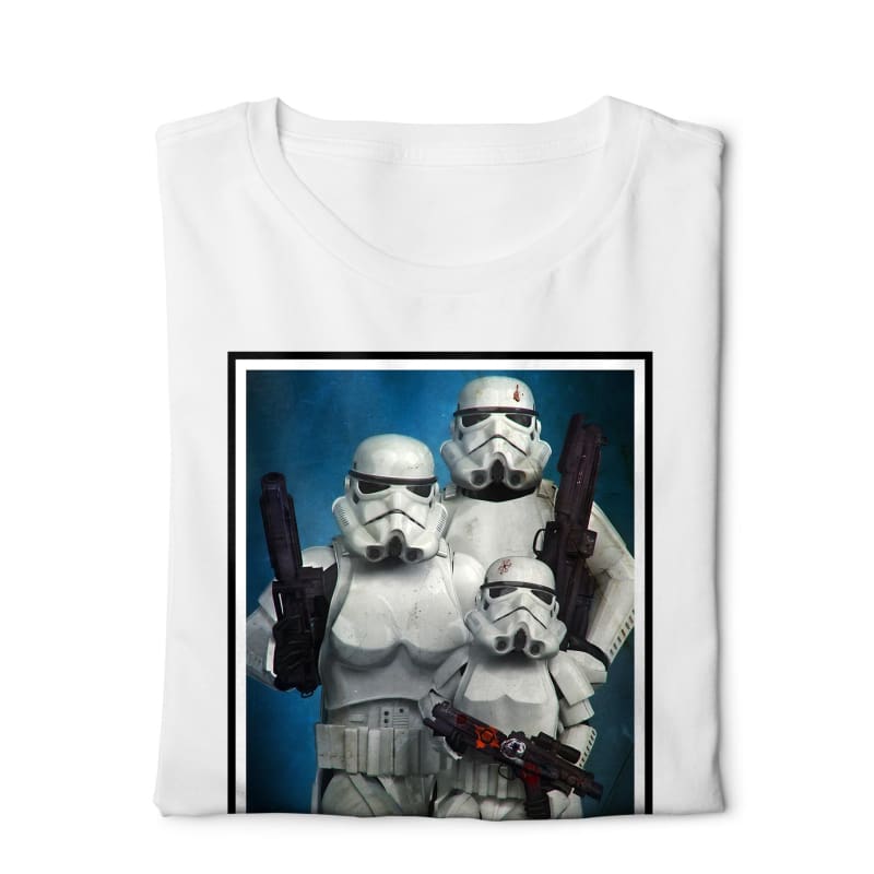 La Familia Star Wars - Digital Graphics Basic T-shirt White - POD