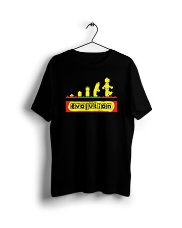 Lego Evolution - Digital Graphics Basic T-shirt black - NAV