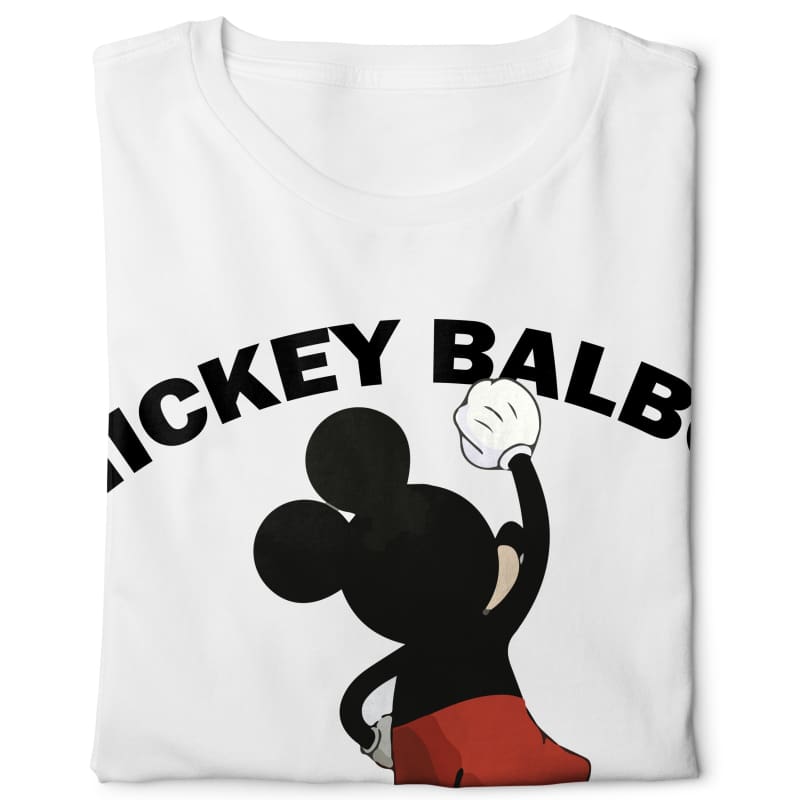 Mickey Balboa - Digital Graphics Basic T-shirt White - POD