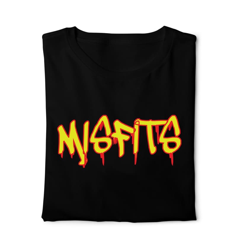 Misfits - Digital Graphics Basic T-shirt Black - POD