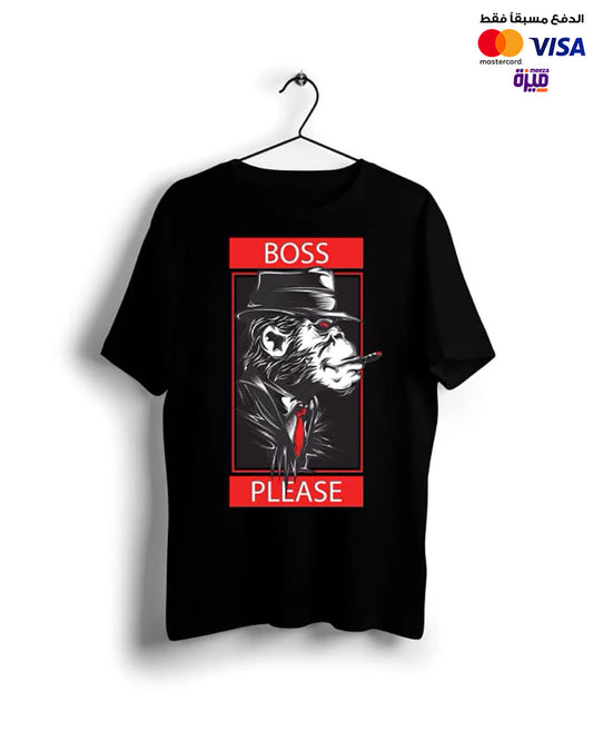Monkey Boss - Digital Graphics Basic T-shirt black