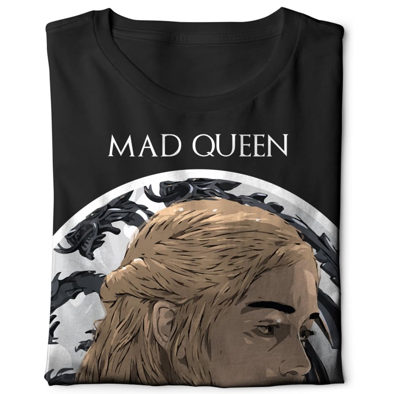 Mother Of Dragon Mad Queen Game of Thrones - Digital Graphics Basic T-shirt black - POD