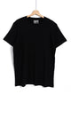 O164020 Short Sleeves Slip On Heather Black T-Shirt