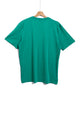 O164600 Short Sleeves Turquoise Plain Basic T-Shirt