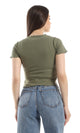 o164635-slip-on-summer-cotton-cap-sleeves-t-shirt-olive-women-short-sleeve-t-shirt