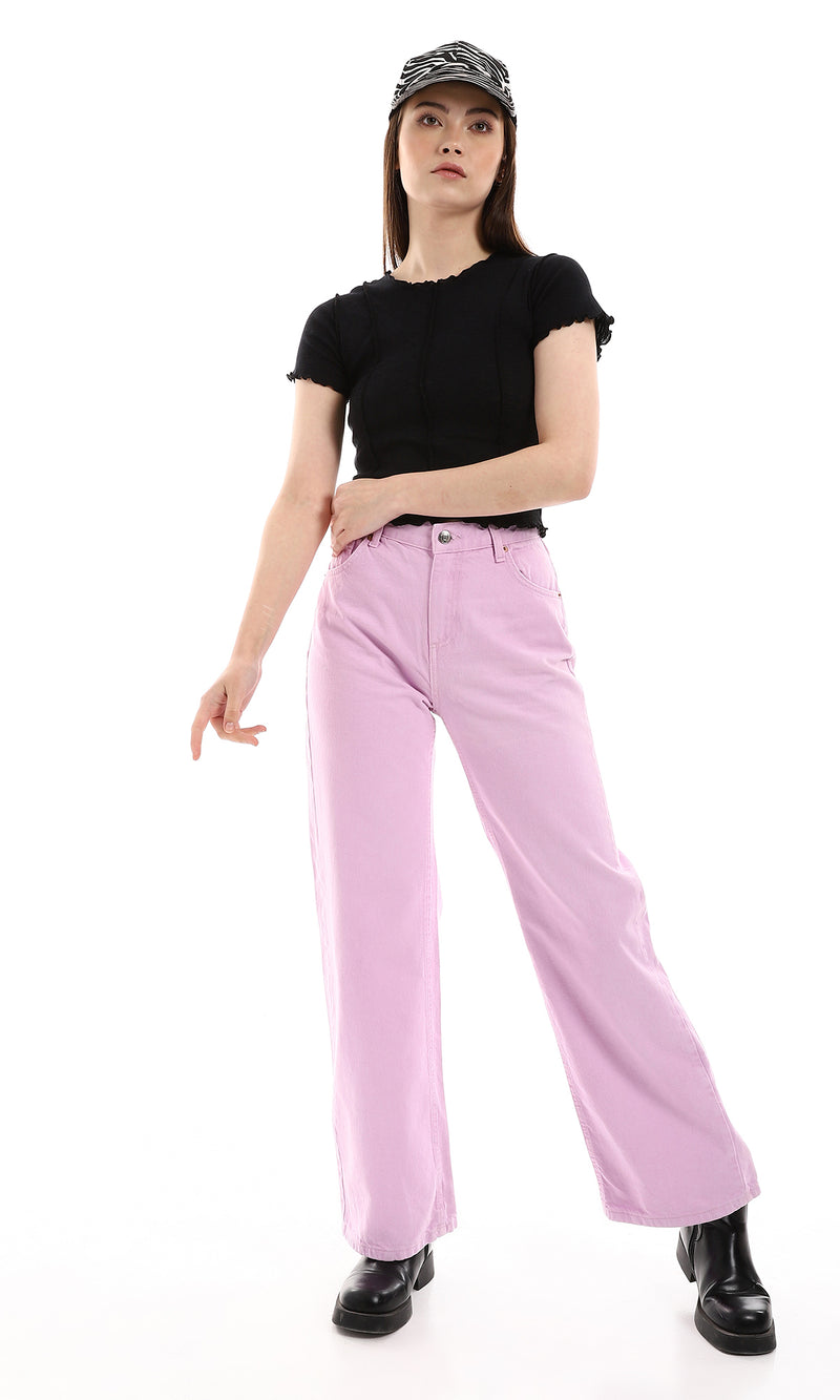 o164641-short-sleeves-lettuce-trim-tee-black-women-short-sleeve-t-shirt