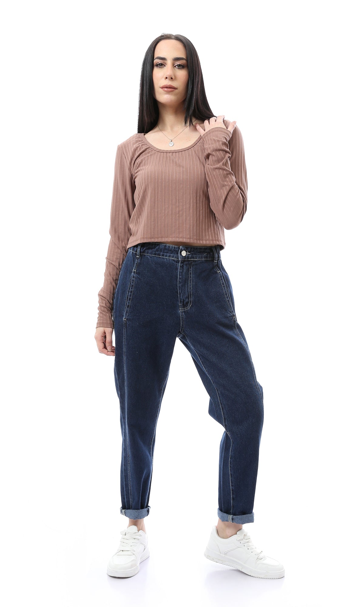 O166321 نسائي بأكمام طويلة