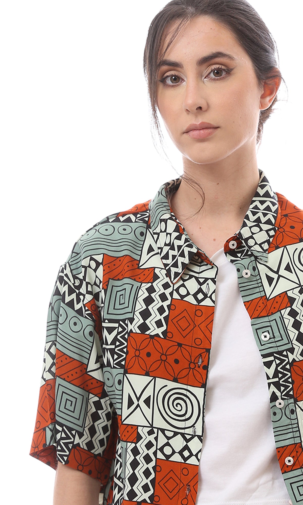 O167014 Women Short Sleeve