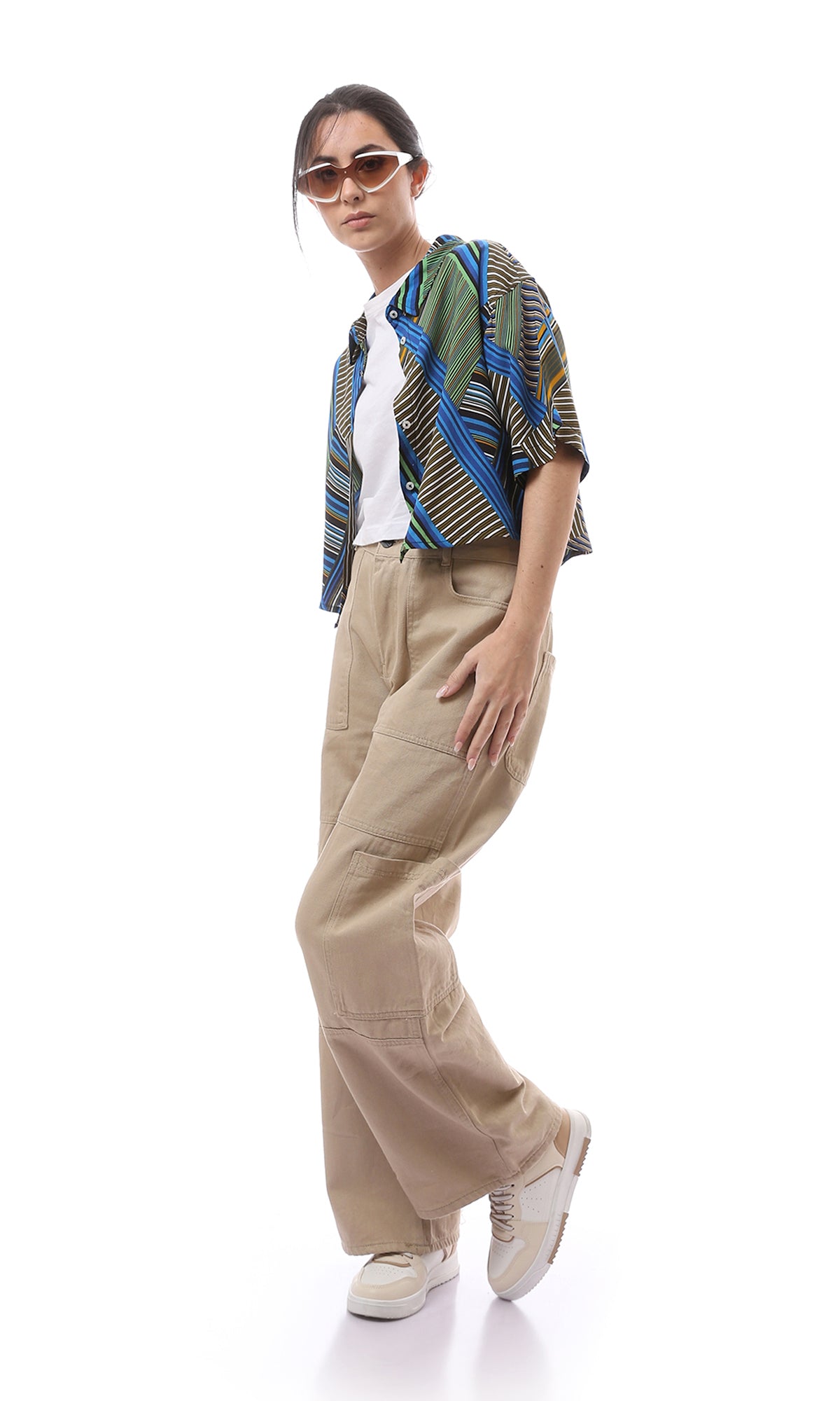 O167017 Women Short Sleeve