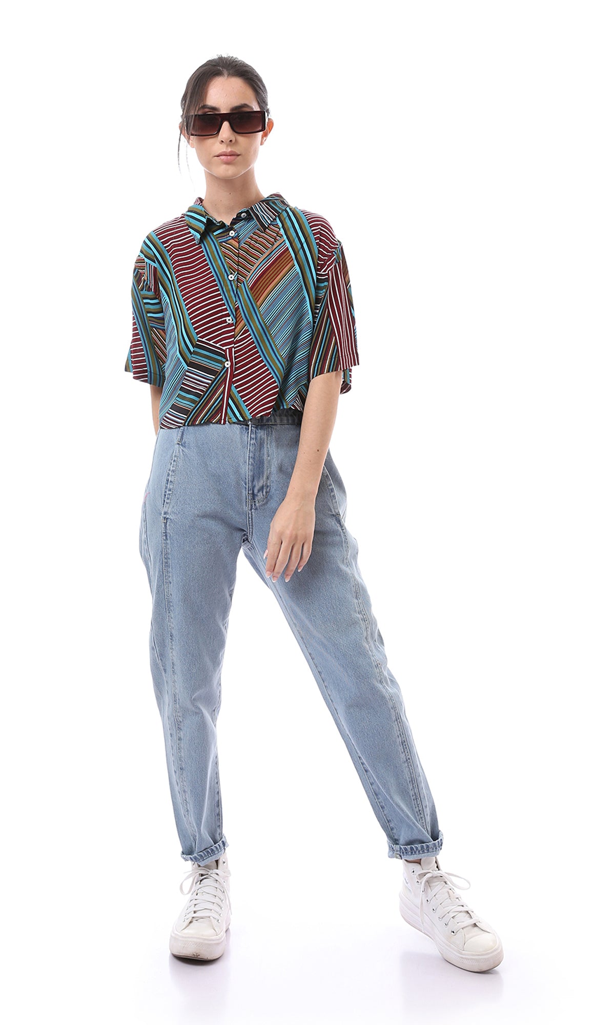 O167019 Women Short Sleeve