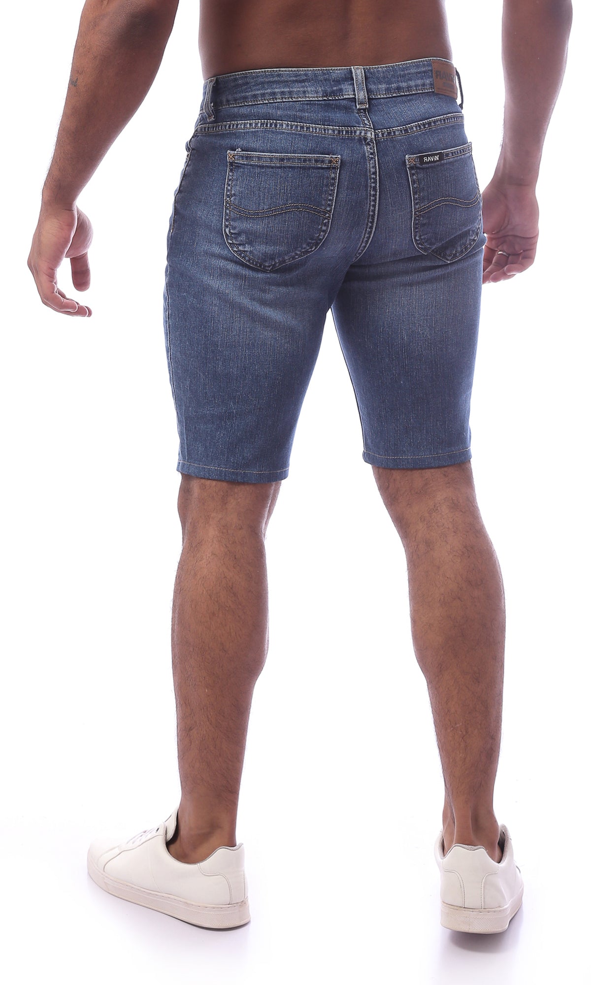 O169723 Blue Regular Fit Comfortable Summer Jeans Shorts