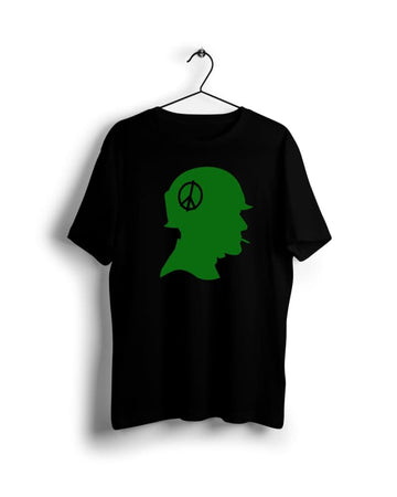 Peace Soldier - Digital Graphics Basic T-shirt black - NAV