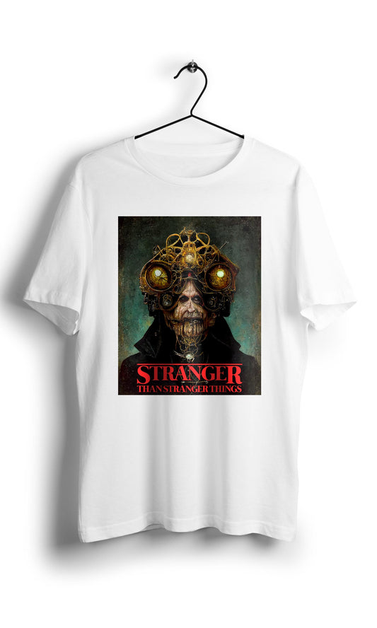 Steampunk Vecna Than Stranger Things  -Digital Graphics Basic T-shirt White