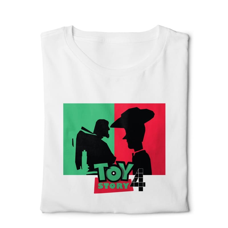 Toy Story 4 - Digital Graphics Basic T-shirt White - POD